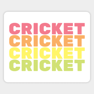 Cricket, Funny, Word Repeat Magnet